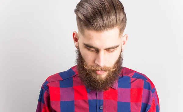 New haircut for hipsters — Stock Photo, Image