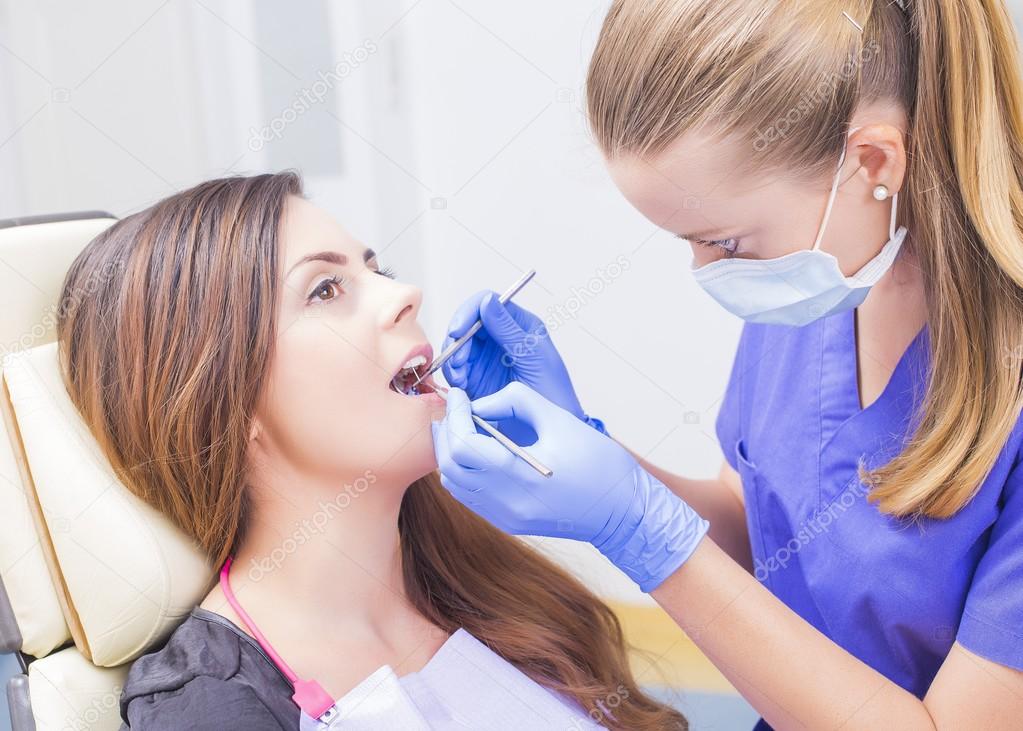 Observing dental problems
