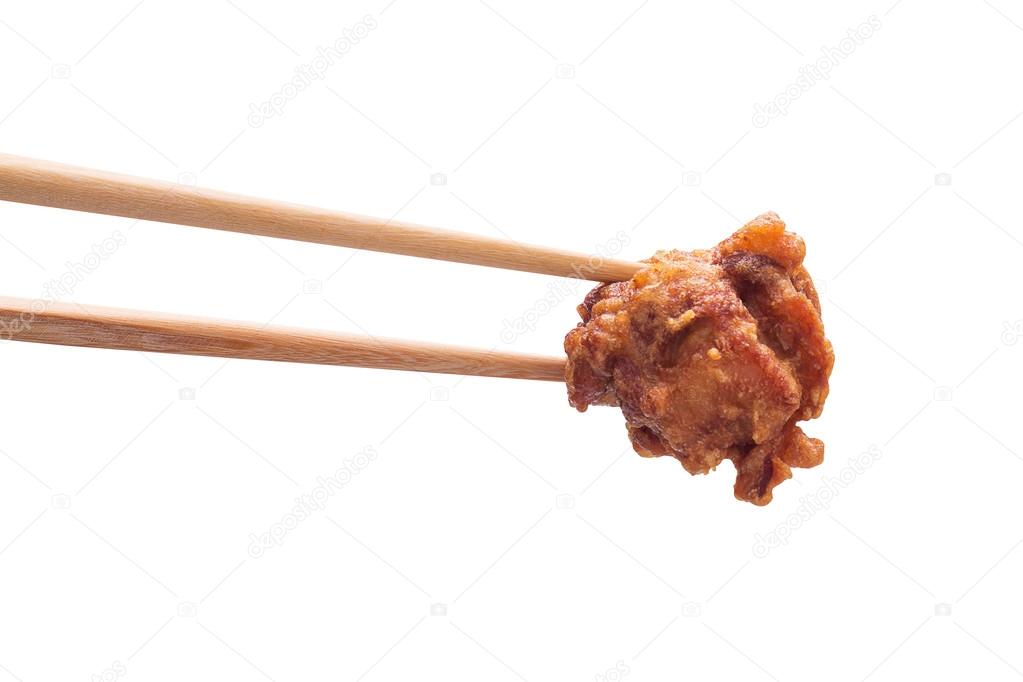 Fried Chicken Meat, Japanese Karaage Stock Photo by ©Fnatic12 109364018