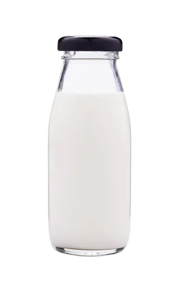 Eine Flasche frische Milch — Stockfoto