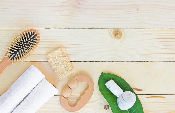 Spa konsept Üstten Görünüm