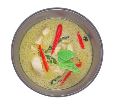 Tay yeşil köri Üstten Görünüm