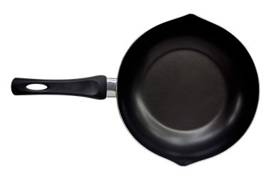 Üstten Görünüm pişirme Pan