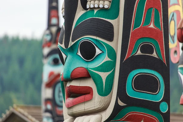 Native American Totems — Stock Photo, Image