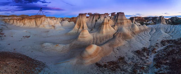 Bisti Badlands in New Mexico, USA — Stock Photo, Image