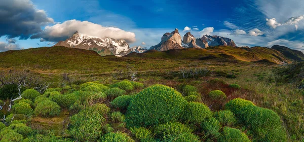 Lago Pehoe, Parque Nacional Torres del Paine no sul do Chile . Fotos De Bancos De Imagens