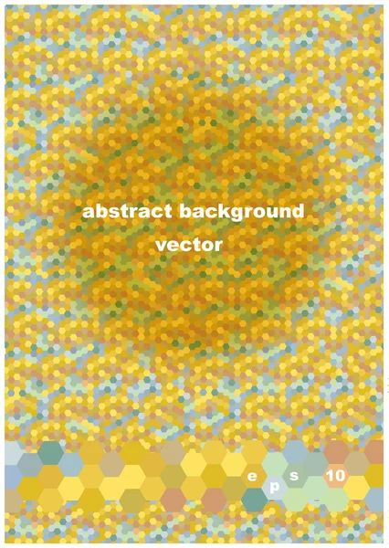 Golden vector background — Stock Vector