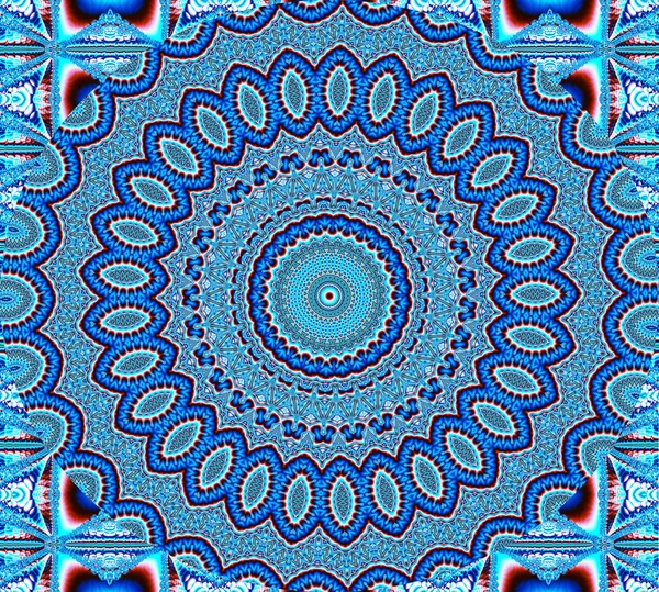 Färg mandala meditation — Stockfoto