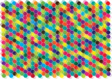 renkli mozaik döşeme arka planı