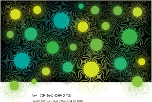 Abstract bright stars background — Stock Vector