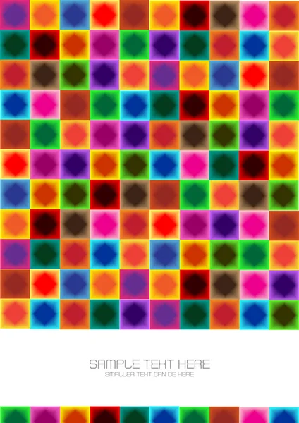 Bright cubes background — Stock Vector