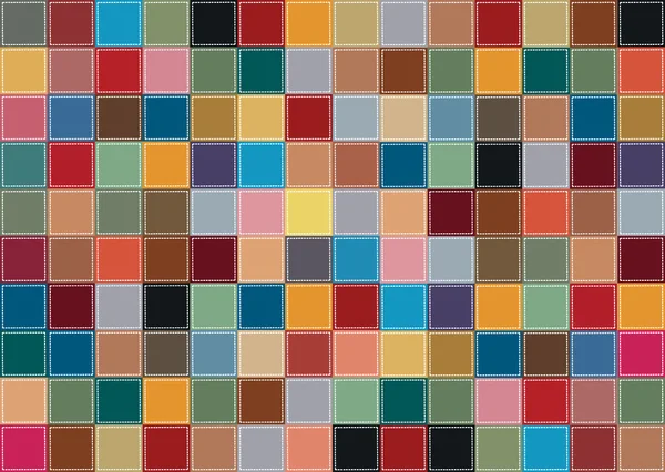 Patchwork colorido — Vector de stock