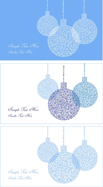 Color vector christmas balls background