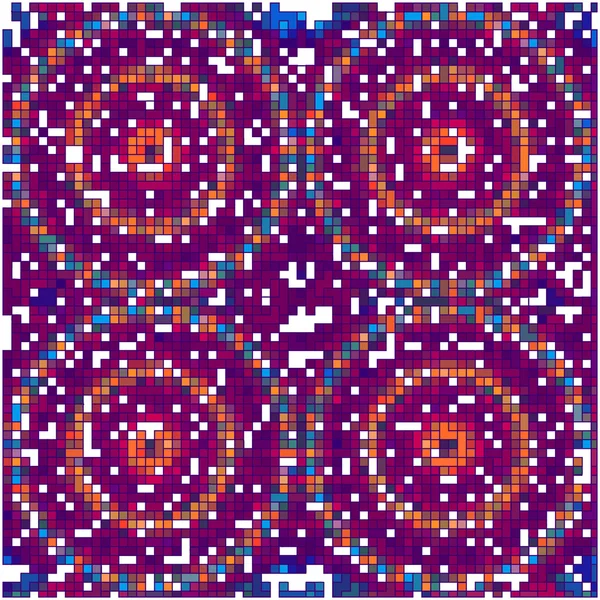 Color vector mosaico azulejos fondo — Vector de stock