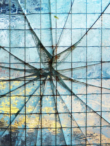 Photography of broken window — Stock Photo, Image