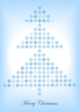 Noel ağacı kar pul