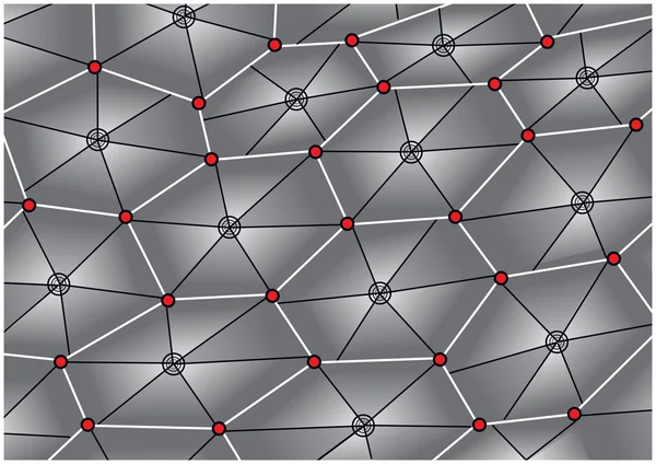 Abstrait triangles vectoriels fond — Image vectorielle