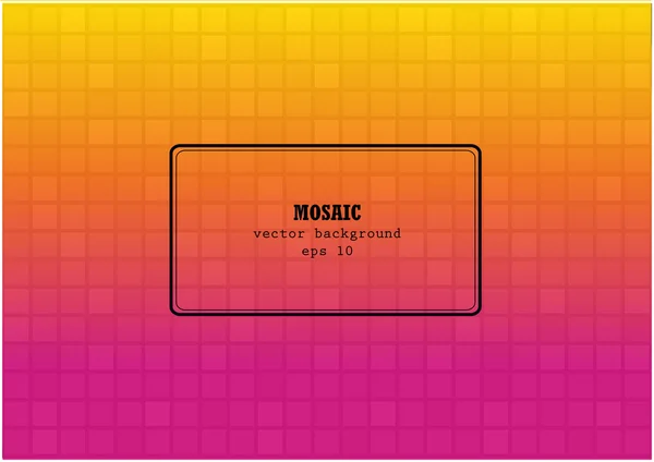 抽象的なモザイク タイル背景 — ストックベクタ