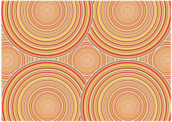 Colorful circles pattern — Stock Vector
