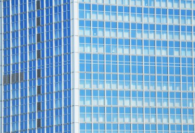 Cam gökdelen yakın çekim