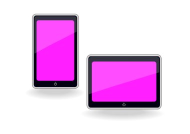 Modern telefon ve tablet modelleri