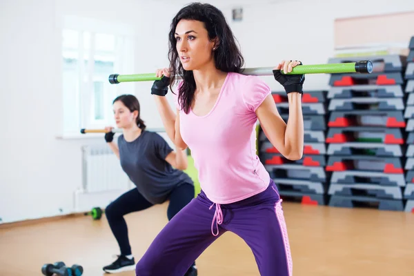 Grupo de pessoas que excerciam — Fotografia de Stock