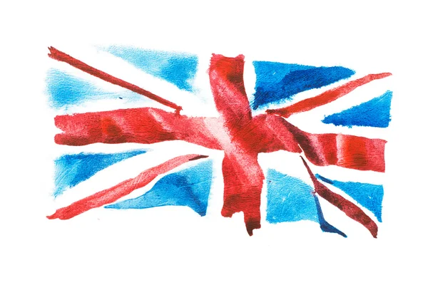 Bandera británica. Reino Unido . — Foto de Stock