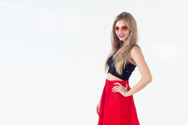 Genç sarışın model 