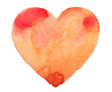 el çizmek suluboya aquarelle sanat boya aşk kırmızı kalp