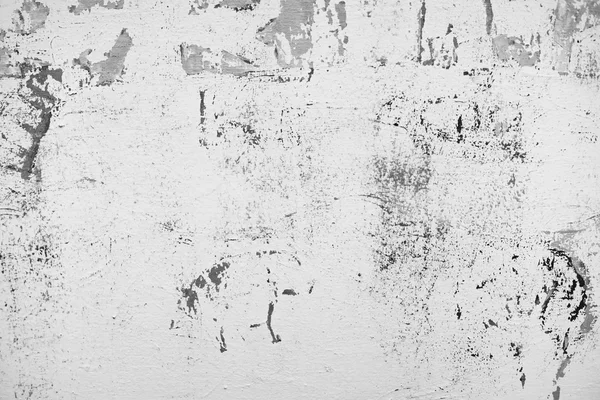 Calle envejecido cemento viejo destrozado oxidado áspero grunge pared textura fondo blanco y negro — Foto de Stock