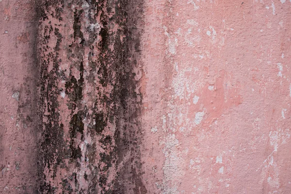 Red old vintage aged cement street rusty grunge rough wall surface background. — Stock Photo, Image