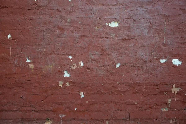 Kırmızı eski vintage yaşlı çimento sokak paslı grunge kaba duvar yüzey arka plan. — Stok fotoğraf
