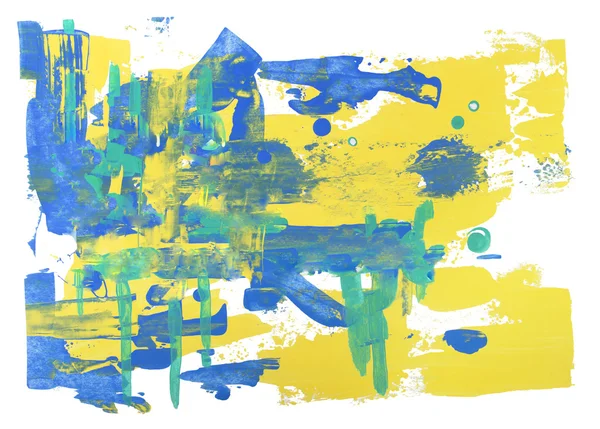 Abstrakt konst bakgrund hand dras grov borste stroke målning — Stockfoto