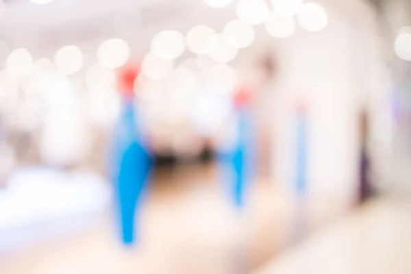 Store, shopping mall abstract defocused blurred background. — Stock Photo, Image