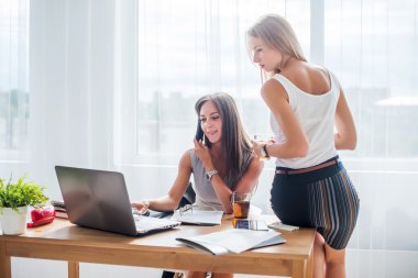 Office coffee break.