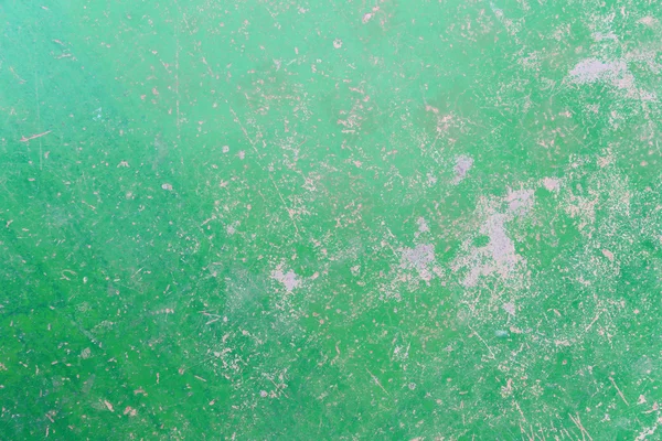 Oberfläche aus altem verwittertem grünen Beton. — Stockfoto