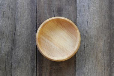 Eski ahşap Ahşap kase.