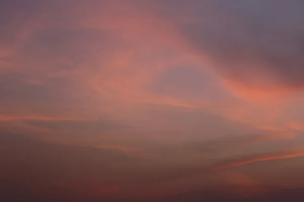 태국 여름에 아름 다운 황혼의 하늘. — 스톡 사진