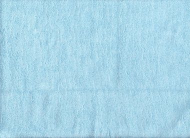 Mavi mikrofiber bez dokusu.