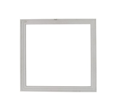 Vintage eski resim çerçevesinin beyaz arka plan üzerinde izole.