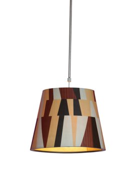 Modern Aydınlatma Dekorasyon üzerinde beyaz backgro izole