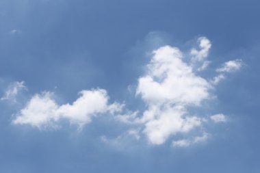 Mavi gökyüzü parlak hava gündüz bulut.