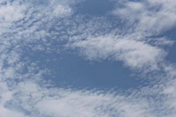 Cloud on blue sky in the daytime of Bright weather. — Stock Photo, Image