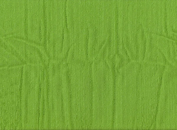 Textura de tecido verde de têxteis . — Fotografia de Stock