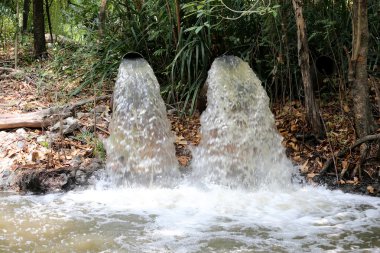 Su göçü, göçü akışı kanal içine.