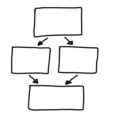 Girişi için grafik semboller geometrik şekiller grafik el çekilmiş
