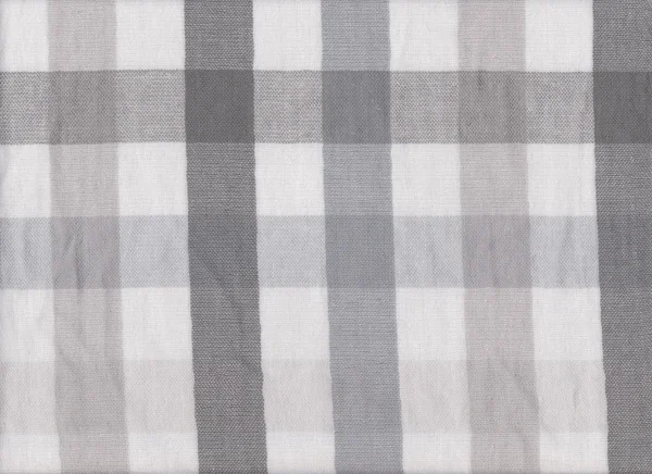 Gray fabric texture of textiles scots pattern. — Stock Photo, Image