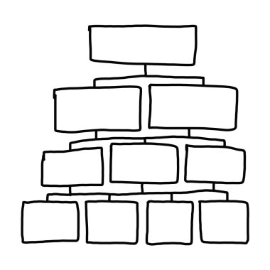 Girişi için grafik semboller geometrik şekiller grafik el çekilmiş