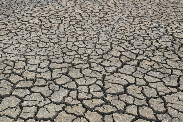 割れた地球と乾燥した土壌テクスチャ. — ストック写真
