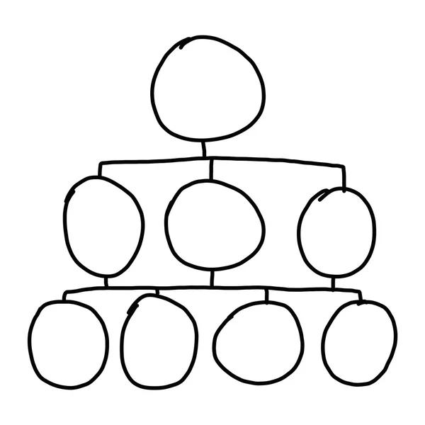 Dibujado a mano un gráfico de formas geométricas símbolos gráficos para introducir en —  Fotos de Stock